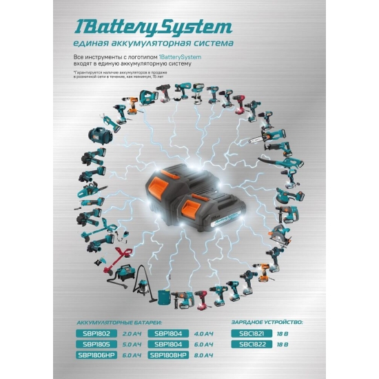 Аккумуляторная батарея Sturm! CD3220BL-53, 1BatterySystem