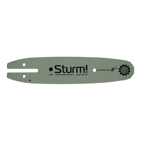 Пильная шина 8" Sturm! паз 1,3мм, 0,50", 48 зв SB085050