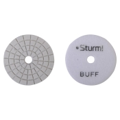 Алмазный гибкий шлифовальный круг, 100 мм, BUFF, мокрое шлиф., 1 шт. Sturm! 9012-W100-BUFF