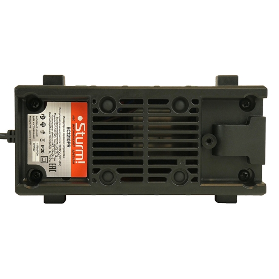 Инверторное зарядное устройство, ном ток 10А, для АКБ 12/24В, 10-100Ач Sturm! BC1210PR