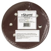Шлифбумага кругл., 180мм, зерно 400, 20шт 8-отверстий для удаления пыли Sturm! DWS6010-9400