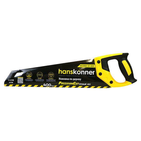 Ножовка по дереву, 400 мм Hanskonner HK1060-01-4011