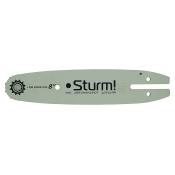 Пильная шина 8" Sturm! паз 1,3мм, 0,50", 48 зв SB085050
